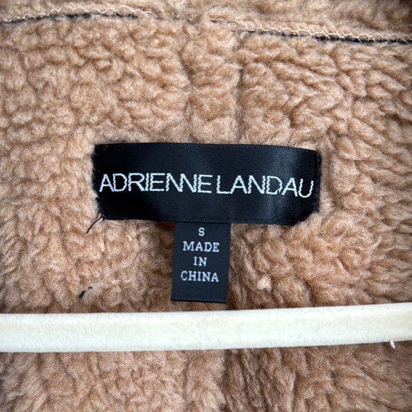 Adrienne Landau Tan Sherpa Jacket - Picture 2 of 4